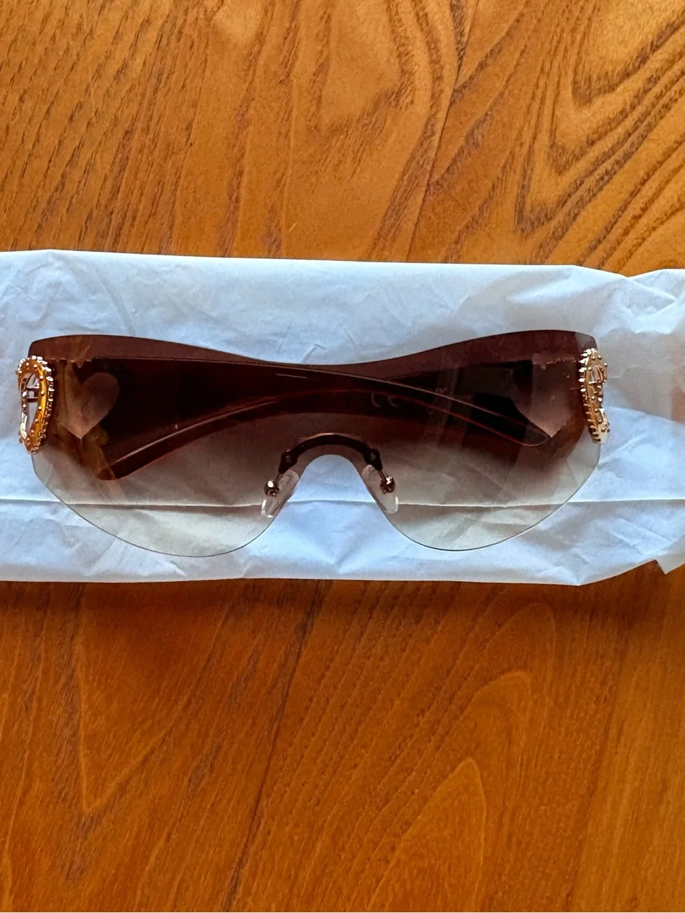 PASTL Y2K Rimless Sunglasses NWT